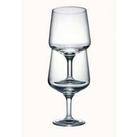 Stackable wine stem glass 22 cl – Set of 6