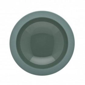 Sandstone round deep 8" / 20cm green clay - singly sold