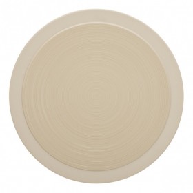 Sandstone round plate 10" / 26cm dune - singly sold