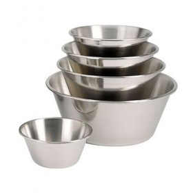 Ø 20 cm conical mixing dish - 18/10 stainless steel