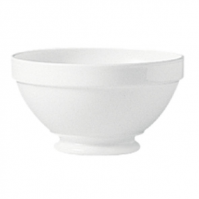 White stackable bowl 5.1 x 2.8" / 13.5 x 7cm - Set of 6