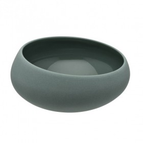Sandstone gourmet bowl 10oz/30cl green - singly sold