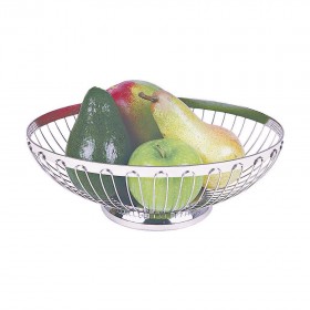 Stainless steel fruit basket 8" / 20cm