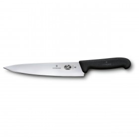 Carving Knife 25cm / 10" blade with black synthetic handle