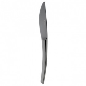 Dessert knife black 18/10 stainless steel - Set of 6