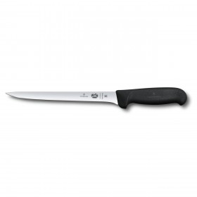 Flexible Filleting Knife 20cm / 8" blade and black synthetic handle