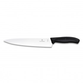 Carving knife 9" blade with black synthetic handle