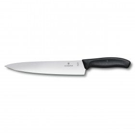 Carving knife 9" blade with black synthetic handle