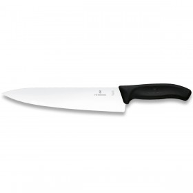 Carving knife 10" blade with black synthetic handle