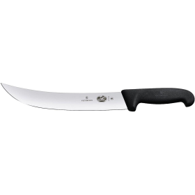 Cimeter knife inox curved blade 14" - synthetic black handle
