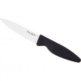 Multi-purpose ceramic blade 5.1" / 13cm knife black soft handle