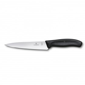 Carving knife 6" / 15cm blade black fibrox handle