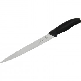 Fillet of sole knife 7.9" / 20cm blade black synthetic handle