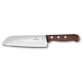 Santoku knife 7" blade with rosewood handle