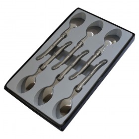 Stainless steel tribloc teaspoon - Set of 6