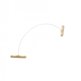 Stainless steel cheese wire 23.6"/ 60cm - plastic handle