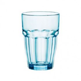 Tinged blue highball glass - 37cl - Sold by 6