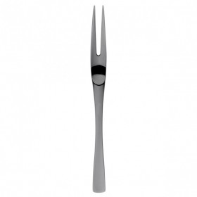 Cocktail fork black 18/10 stainless steel - Set of 6