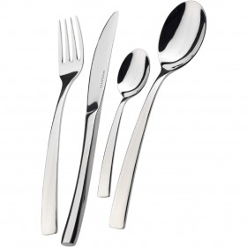 24 pieces cutlery set 18/10 stainless steel - glossy finish