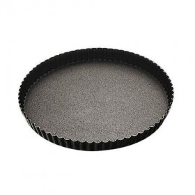 24 cm non-stick fluted pie mold