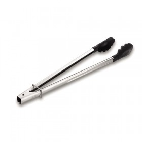 24 cm jumbo utility tong in stainless steel and nylon