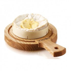 Round oakwood cheese board Ø16,3 cm/6,4" - Size S