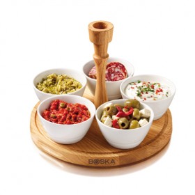 Chip & Dip oakwood tray