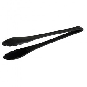 25 cm PA+ black pliers for salad