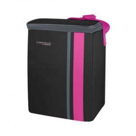 Insulated bag 304oz / 9L black and pink