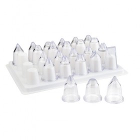 24 piece acrylic nozzles set