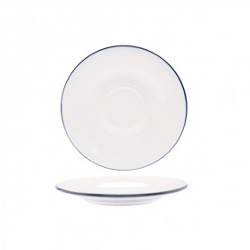 Saucer 6" / 14.5cm blue - Set of 6