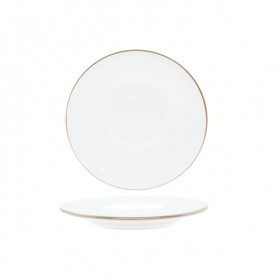 Saucer 6" / 14.5cm beige - Set of 6