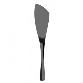 Serving spatula black 18/10 stainless steel - Singly sold
