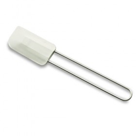 Inox and silicone rubber spatula - 26 cm
