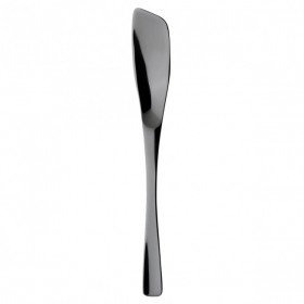 Fish knife gourmet spatula black 18/10 stainless steel - Set of 6