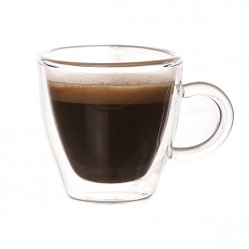 Double wall espresso cup 6cl - Set of 2