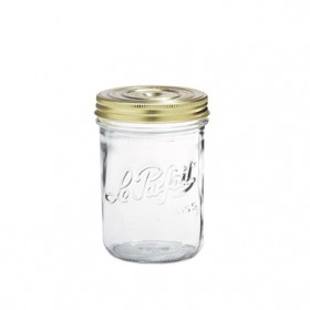 Glass terrine jar 26oz / 750g with 100mm screw lid
