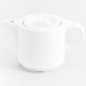 Porcelain teapot 19oz / 55cl white