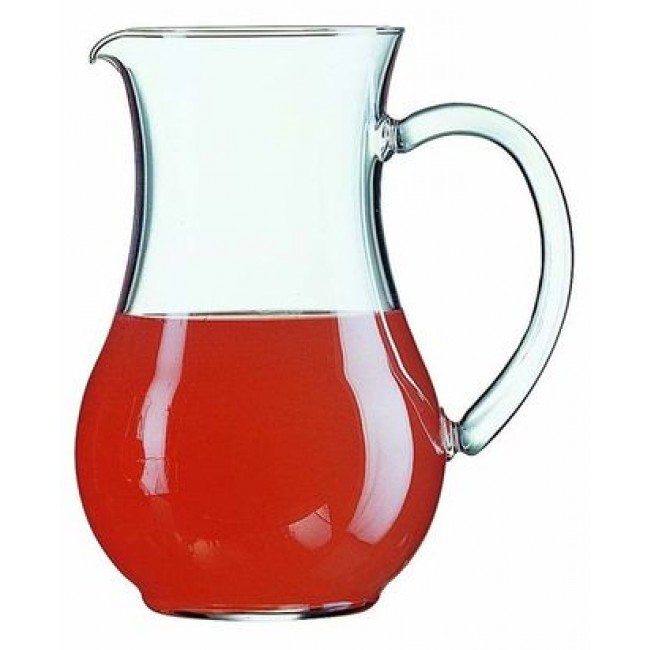 Pichet carafe en verre marron luminarc vintage ( aad20) - Arts de la table