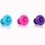 Colorful Wine stoppers - Set of 3 (pink/blue/purple) - Vacu Vin