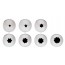 Lot de 7 douilles pâtissières cannelées - Inox - Paderno