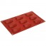 Flexible silicone mold - 9 madeleines - Flexipad - Paderno