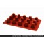 Moule flexible en silicone - 15 babas italiens - Flexipad - Paderno