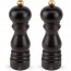 Black chocolate u'Select duo salt & pepper mills 18cm/7" - beech wood - Paris Classic - Peugeot