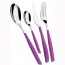 24 pieces iris cutlery set in stainless steel 18/10 - 2.5mm - Glamour - Bugatti