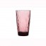 Highball purple glass - 16 oz / 47 cl - Set of 6 - Diamond - Bormioli Rocco