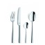 Cuillère à dessert forgé inox 18/10 de 2,5mm finition miroir - Lot de 6 - Moderno - Amefa