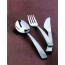 Fish fork - 3,5mm thick 18/10 stainless steel - Sold by 6 - Guy Degrenne - Astrée Ciselé