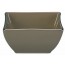 Brown Square bowl 9x9cm - Deshoulières - Café crème