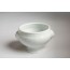 Soupière blanche tête de lion 45cl en porcelaine